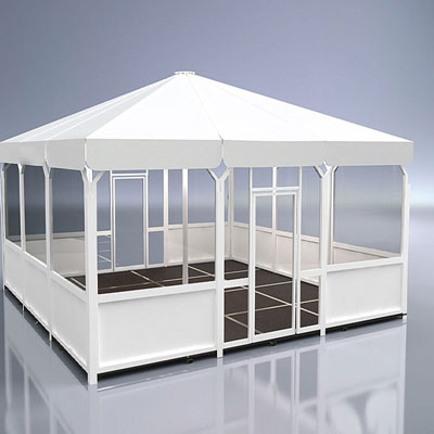 Rectangular Garden Gazebo