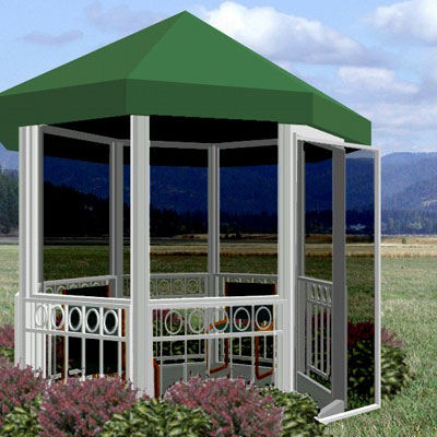 Oval Gazebo